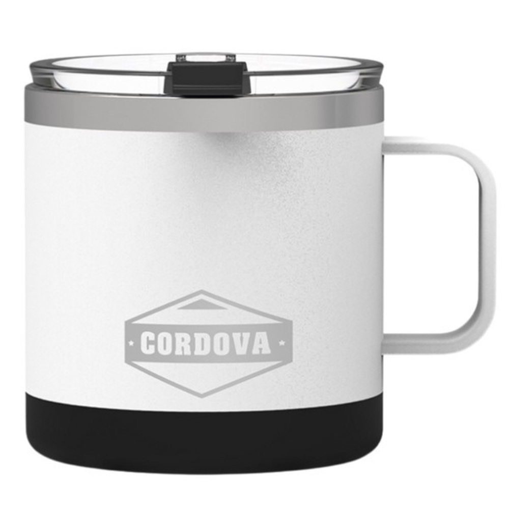 Cordova Outdoors Trailhead Class Camp Mug, Snowcap, 14 oz